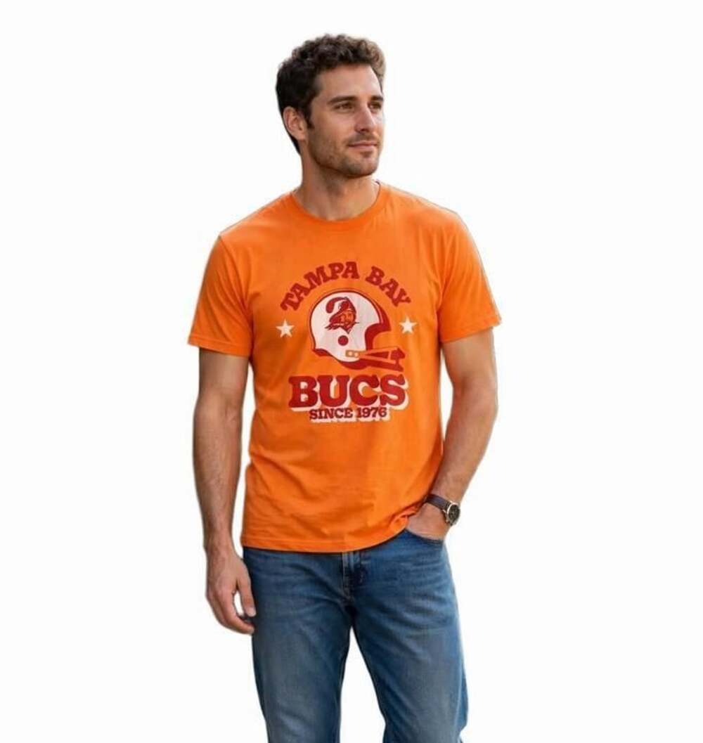 Tampa Bay Buccaneers Creamsicle 1976 Publix T-Shirt XL